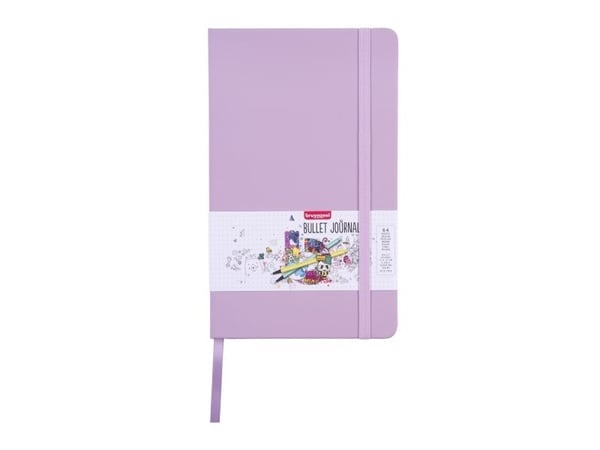 Bruynzeel Bullet journal Lilac 13 x 21 cm 140 g 64 sider