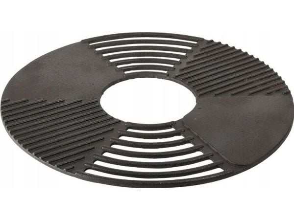 Esschert Design BBQ-grill/grillplatta i gjutjärn