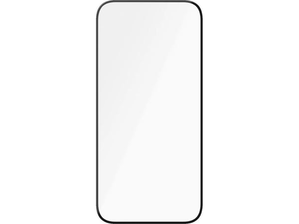 PanzerGlass Ceramic Protection - Skjermbeskyttelse for mobiltelefon - ultravid passform m. EasyAligner - glass - rammefarge svart - for Apple iPhon...
