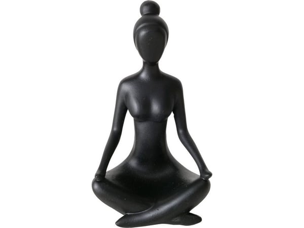 Boltze Dekorativ figur Yoga, kvinne, 10 cm