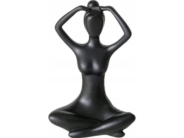 Boltze Dekorativ figur Yoga, kvinne, 10 cm