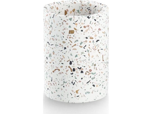 Zeller tannbørstekopp TERRAZZO, Ø 8,2 cm