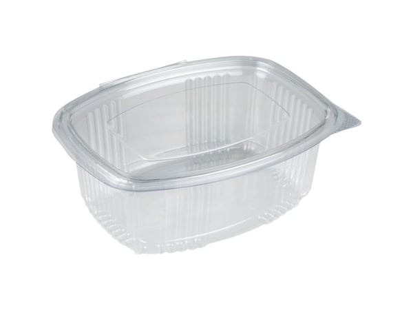 Salatbæger, ABENA Cater-Line, 13,2x9,5x6cm, 375 ml, klar, RPET - (6 stk.)