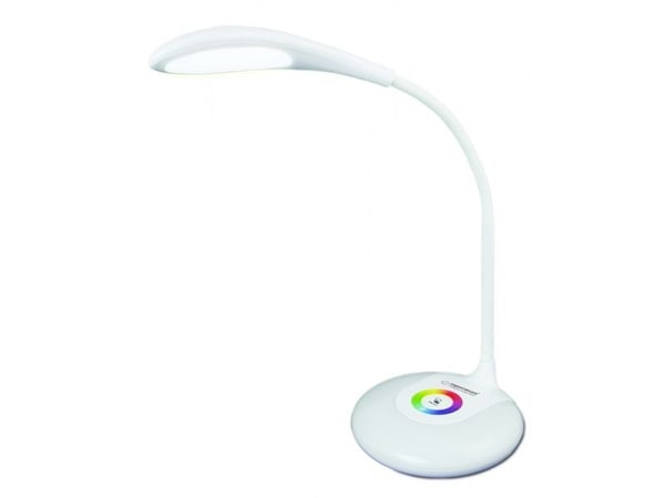ESPERANZA ELD102 ALTAIR - LED DESK LAMP WITH RGB NIGHT LIGHT WHITE