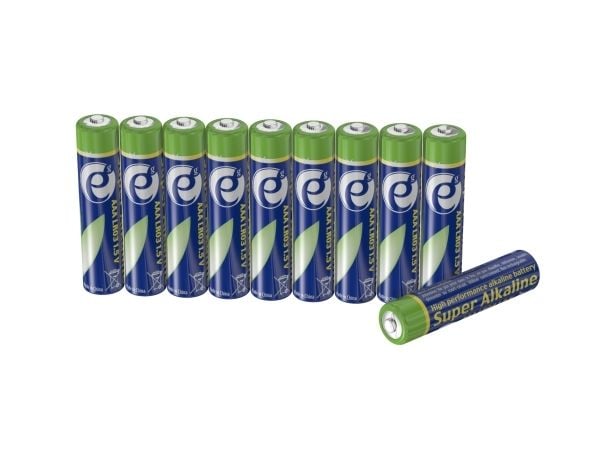 EnerGenie - Batteri - super 10 x AAA / LR03 - Alkalisk