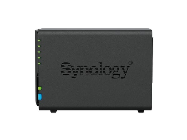 Synology DiskStation DS224+ 2 bays NAS-server tomt kabinett + 2x WD Red 40EFPX SATA 3,5"" HDD 4TB harddisk