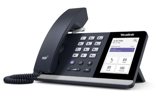 Yealink MP54 E2 - VoIP-telefon - med Bluetooth-grensesnitt - klassisk grå