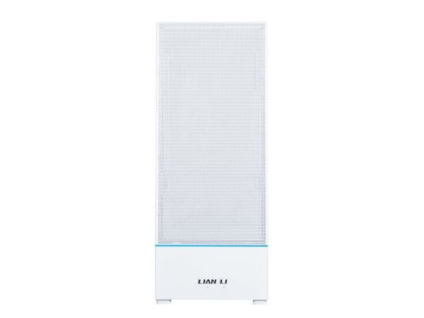Lian Li SUP01 - Lite tårn - ATX - sidepanel med vindu (herdet glass) - ingen strømforsyning - hvit - USB/Audio/Mic