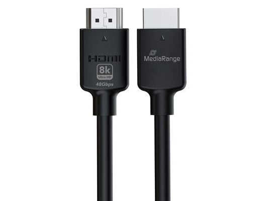 MediaRange MRCS220, 2 m, HDMI Type A (Standard), HDMI Type A (Standard), 3D, 48 Gbit/sek., lajittelu