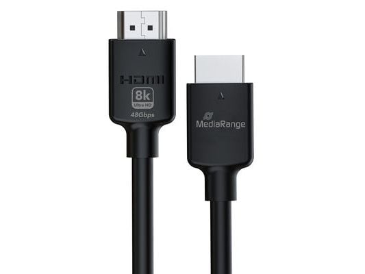 MediaRange MRCS220, 2 m, HDMI Type A (Standard), HDMI Type A (Standard), 3D, 48 Gbit/sek., lajittelu