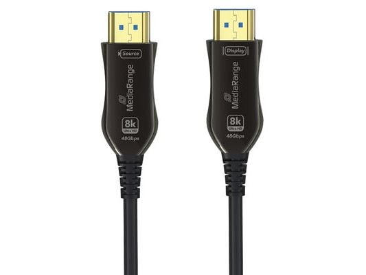 MediaRange MRCS222, 10 m, HDMI Type A (Standard), HDMI Type A (Standard), 3D, 48 Gbit/sek., Lajittelu