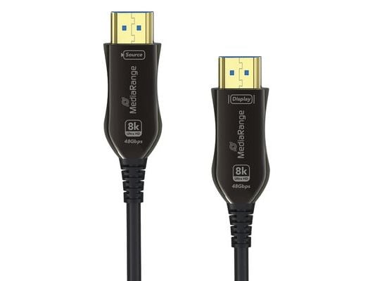 MediaRange MRCS222, 10 m, HDMI Type A (Standard), HDMI Type A (Standard), 3D, 48 Gbit/sek., Lajittelu