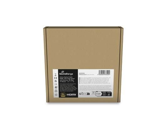 MediaRange MRCS222, 10 m, HDMI Type A (Standard), HDMI Type A (Standard), 3D, 48 Gbit/sek., Lajittelu