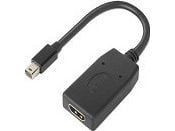Lenovo - Videosovitin - Mini DisplayPort uros - HDMI naaras - 17,8 cm - ThinkCentre M75t Gen 2; ThinkStation P320; P330; P330 Gen 2; P510; P520; P6...