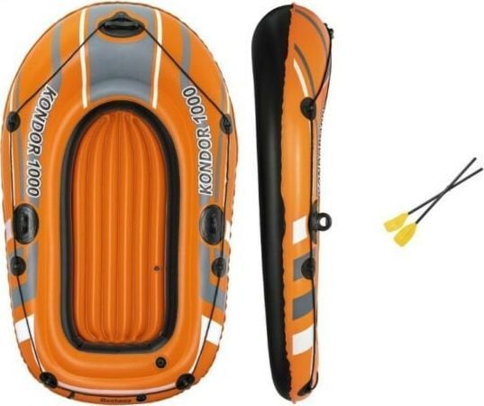 Bestway 61078, Rafting (elv), Rafting gummibåt, Sort, Rød, Hvit, Gult, Vinyl, 1 person(er), 80 kg
