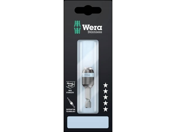 Wera 3888/4/1 K SB, Rustfritt stål, Sekskanttange, 25,4 / 4 mm (1 / 4"), 50 mm