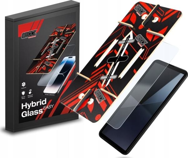 GrizzGlass Szkło hybrydowe GrizzGlass HybridGlass Easy til Sony Xperia 10 VI