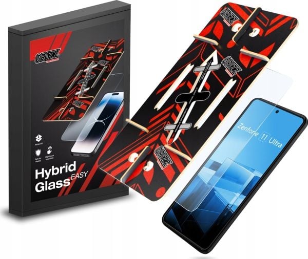GrizzGlass Szkło hybrydowe GrizzGlass HybridGlass Easy til Asus Zenfone 11 Ultra