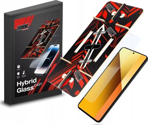GrizzGlass Szkło hybrydowe GrizzGlass HybridGlass Easy til Xiaomi Redmi Note 13 Pro 4G