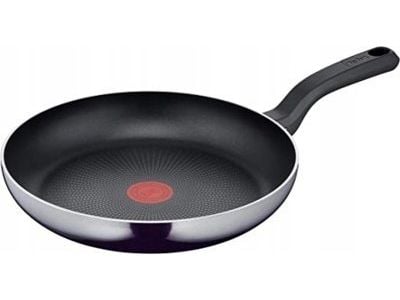 Tefal Resist D52606, Rund, All-bruk panne, Svart, Titan, 175 °C, Aluminium