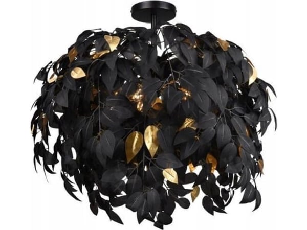 DELIGHT Trio Rl Leavy taklampe R60463032 taklampe 3x28W E14 svart