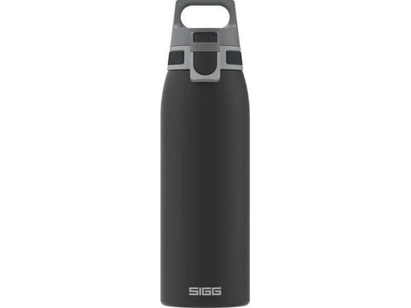 Sigg Shield ONE - Vannflaske - Størrelse 8 cm diameter - Høyde 27.1 cm - 1 L - svart