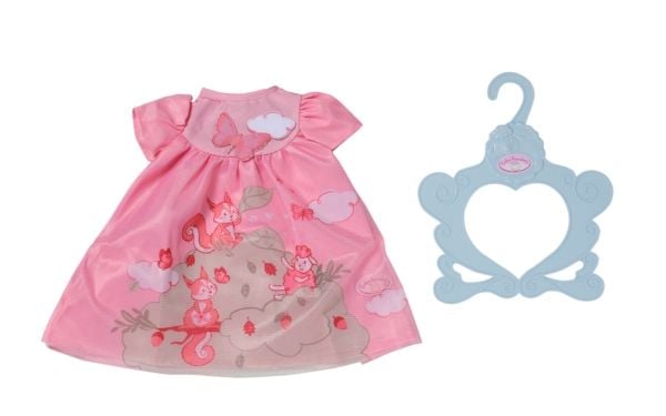 Baby Annabell Dress pink 43cm, Dukke kjole, 3 år