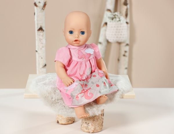 Baby Annabell Dress pink 43cm, Dukke kjole, 3 år