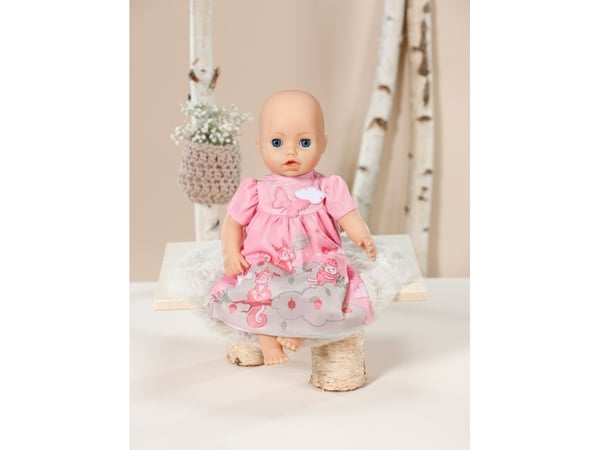 Baby Annabell Dress pink 43cm, Dukke kjole, 3 år