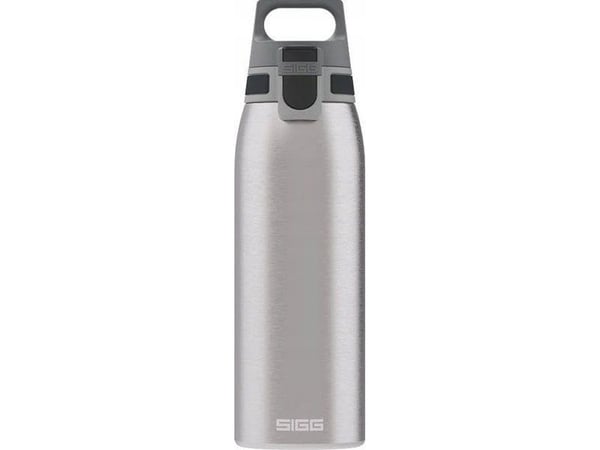 SIGG 8992.40, 1000 ml, Daglig forbruk, Børstet stål, Rustfritt stål, Voksen, Mann/kvinne