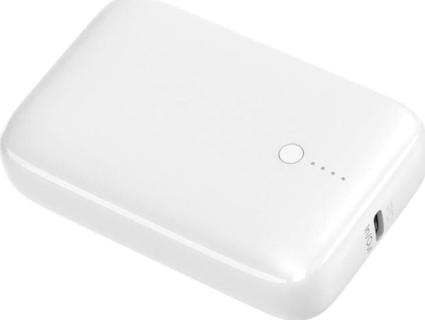 Platinet powerbank 10000 mAh 20W PD/22,5 QC/ Li-ion EV-BATTERY 1400 sykluser hvit [45935]