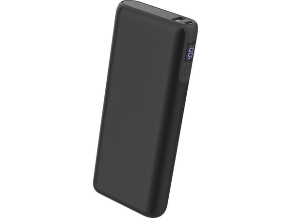 PLATINET powerbank 20000 mAh PD65W QC/Li-ion EV-batteri 1400 sykluser 2x USB-C USB Svart [45943] PMPB20DL202B (5907595459433)