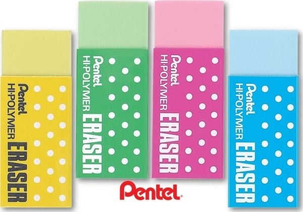 Bertus -Gumka Pentel ZEH-05 zielona BER - 4711577033167