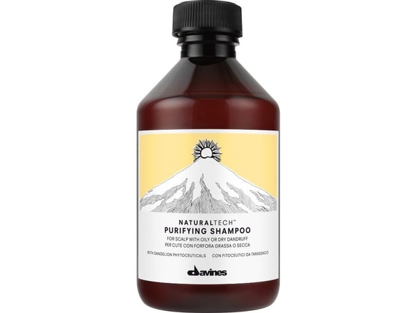 Davines Purifying sjampo for hodebunn ved vått eller tørt flass 250 ml