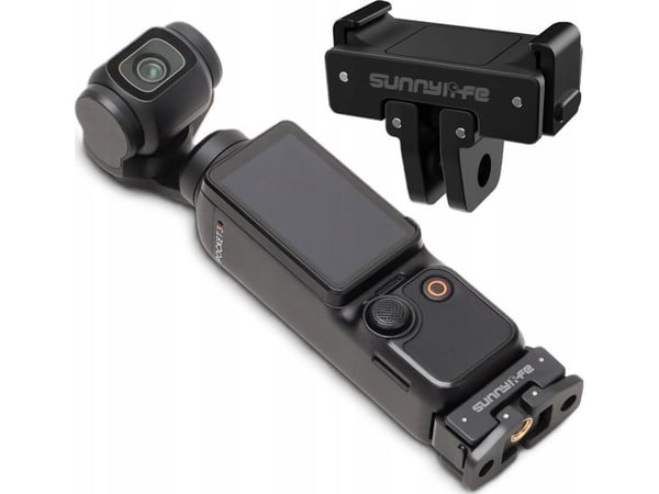 SunnyLife fäste/holder för GoPro snabbfäste med 1/4"-gänga till DJI Osmo Pocket 3 / OP-3 (OP-3-ad824-d)