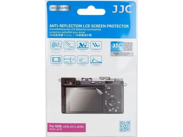 JJC skjermbeskyttelse for LCD til Sony A7CR A7C II A6700 ZV-E1 A7 IV (LAR-A7M4) JJC skjermbeskyttelse for LCD til Sony A7CR A7C II A6700 ZV-E1 A7 IV (LAR-A7M4)