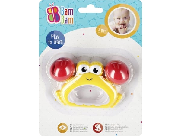 BamBam BAM BAM skrallerkrabbe 15x20 B/C 36/144