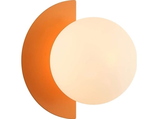 Italux Nauti WL-37482-OR vegglampe 1x25W G9 oransje/hvit