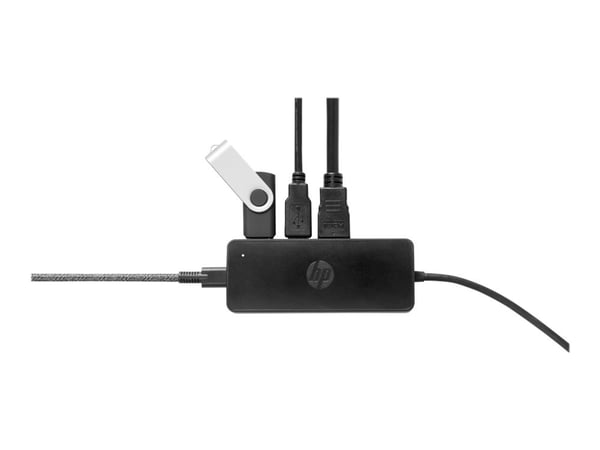 HP USB-C Travel Hub G2 - Dokkingstasjon - USB-C - VGA, HDMI - Europa - for OMEN by HP Laptop 16; Victus by HP Laptop 15, 16; EliteBook 830 G6; Fort...