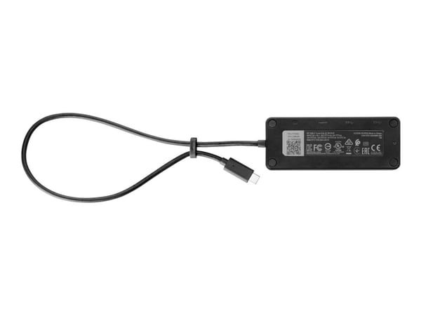 HP USB-C Travel Hub G2 - Dokkingstasjon - USB-C - VGA, HDMI - Europa - for OMEN by HP Laptop 16; Victus by HP Laptop 15, 16; EliteBook 830 G6; Fort...