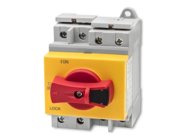 Qoltec Photovoltaic DC-bryter med låsefunksjon | DC-bryter | 1200V | 32A