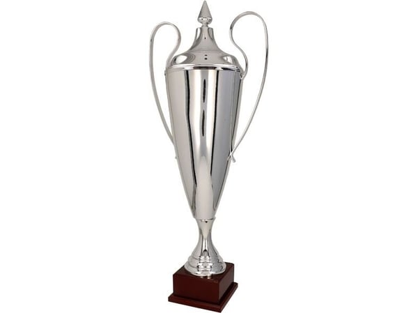 Tryumf pokal i metall sølv T-D (1042-N/A)