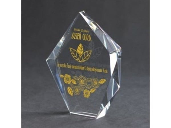 Victoria Sport glass-pokal med gravering + fargefylling C036