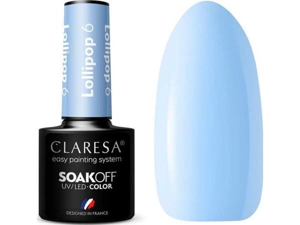Claresa CLARESA Hybrid nail polish LOLLIPOP 6 -5g