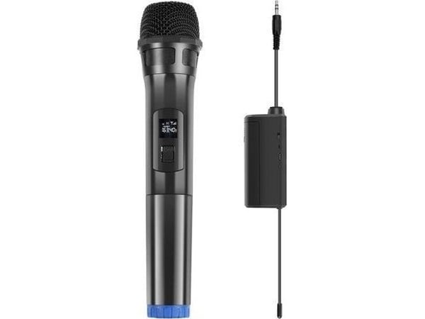UHF trådløs dynamisk mikrofon PULUZ PU628B 3,5 mm (svart)