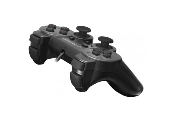 Esperanza TROOPER - Spelkontroll - kabelansluten - svart - för PC, Sony PlayStation 3