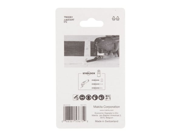 Makita B-64951-5, Tungsten Carbide (TC), 4 cm, 5 stykker
