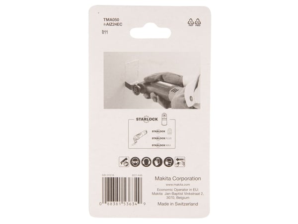 Makita TMA050 - Nedsenket sagblad - bredde: 24 mm - for Makita DTM51Z, DTM51ZJX2, DTM52Z, TM3000CX3, TM30D; MT Series M9800KX4