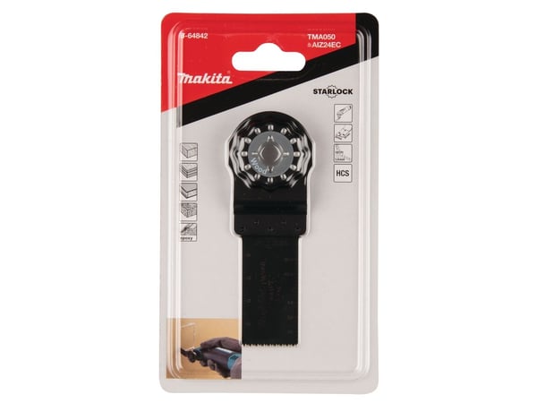 Makita TMA050 - Nedsenket sagblad - bredde: 24 mm - for Makita DTM51Z, DTM51ZJX2, DTM52Z, TM3000CX3, TM30D; MT Series M9800KX4