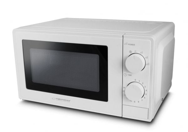 Esperanza ESTOFADO, Pöytämalli, Solo-mikroaaltouuni, 20 L, 700 W, Rotaatio, Valkoinen